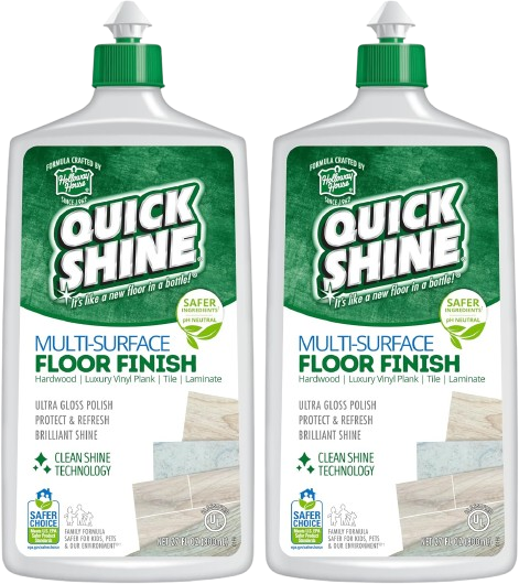 Multi-Surface Floor Finish-Polish 27oz-2pk