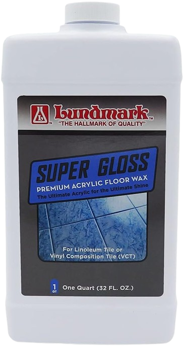  Super Gloss Acrylic, Extra Heavy-Duty Hard Finish Floor Wax